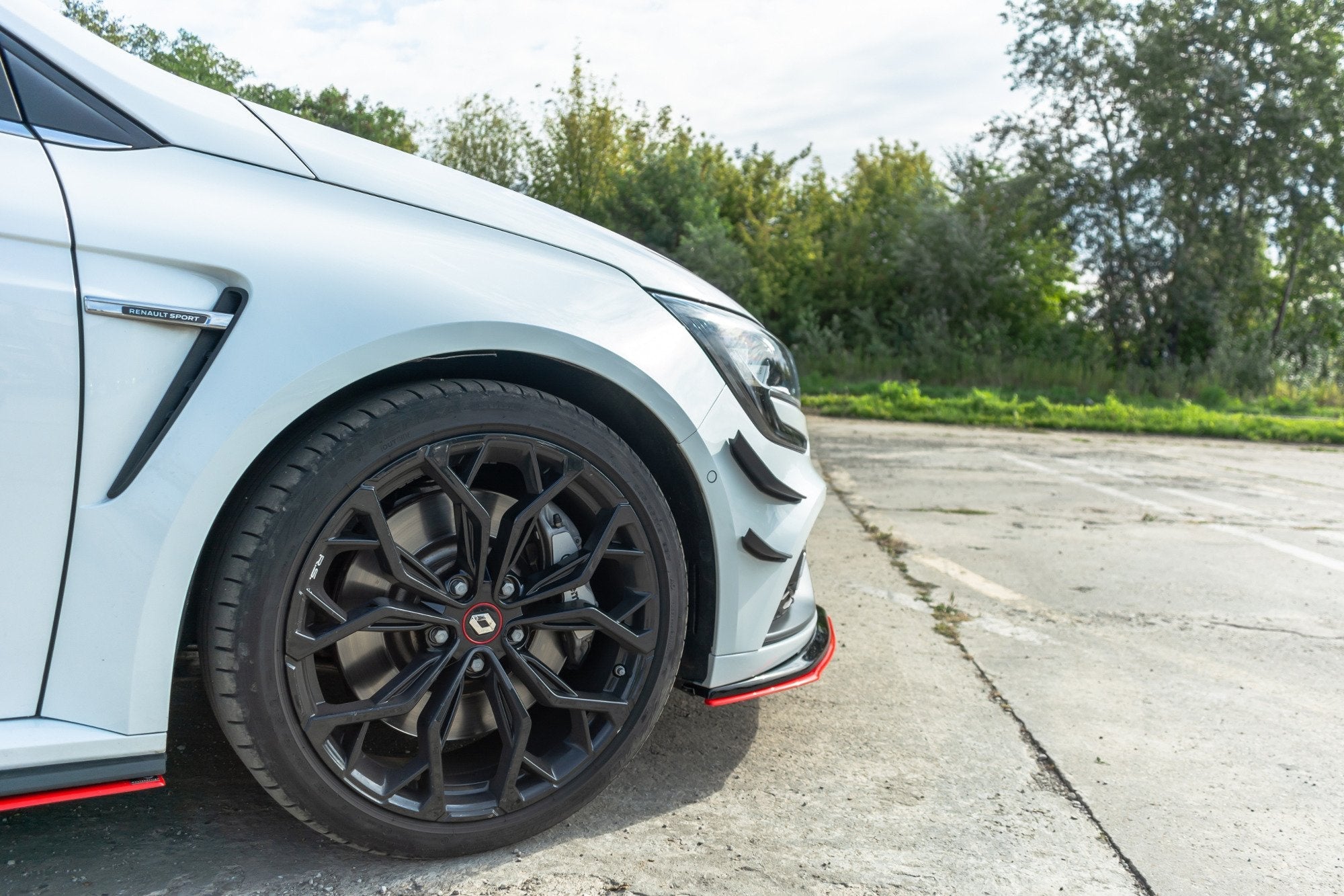 Ornamente canards bara fata Renault Megane Mk4 RS 2018- v4 - Maxton Design