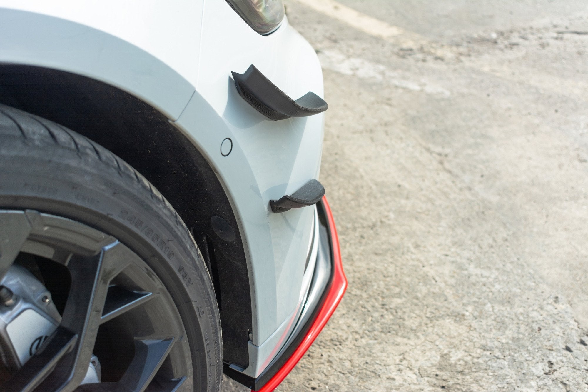Ornamente canards bara fata Renault Megane Mk4 RS 2018- v4 - Maxton Design