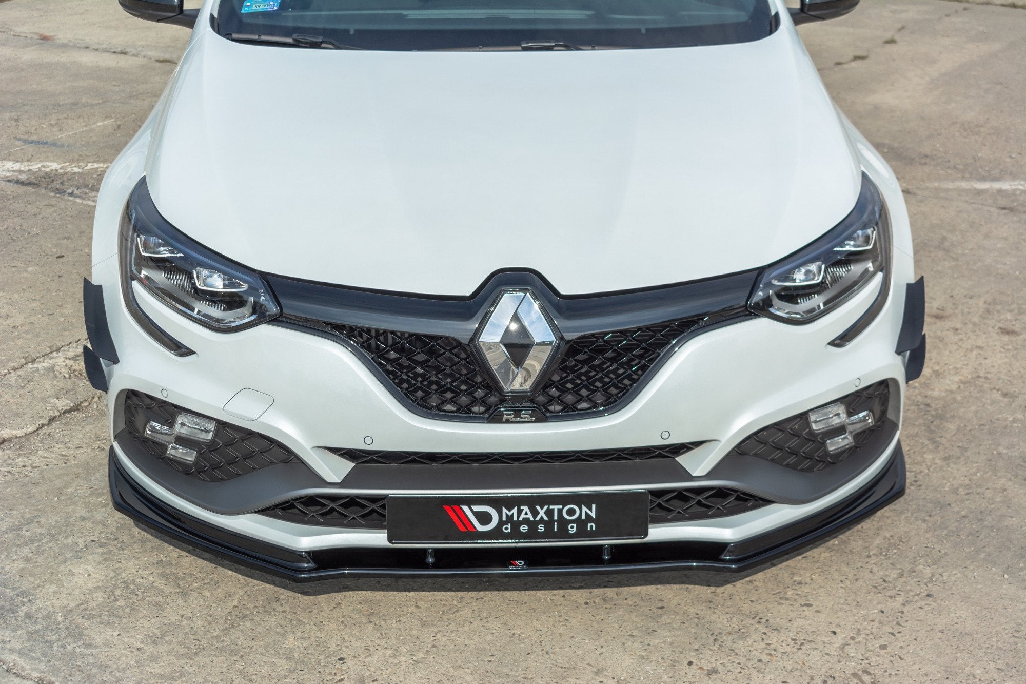 Ornamente canards bara fata Renault Megane Mk4 RS 2018- v4 - Maxton Design