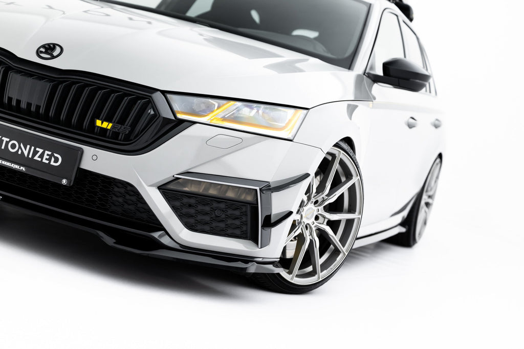 Ornamente canards bara fata Skoda Octavia RS Mk4 2020-2024 v1 - Maxton Design