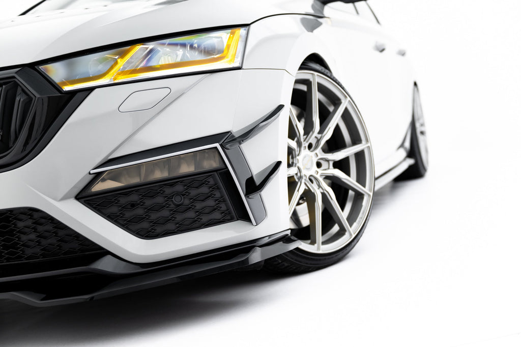 Ornamente canards bara fata Skoda Octavia RS Mk4 2020-2024 v1 - Maxton Design