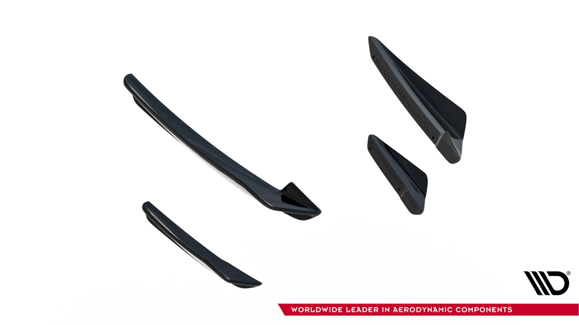 Ornamente canards bara fata Skoda Octavia RS Mk4 2020-2024 v1 - Maxton Design