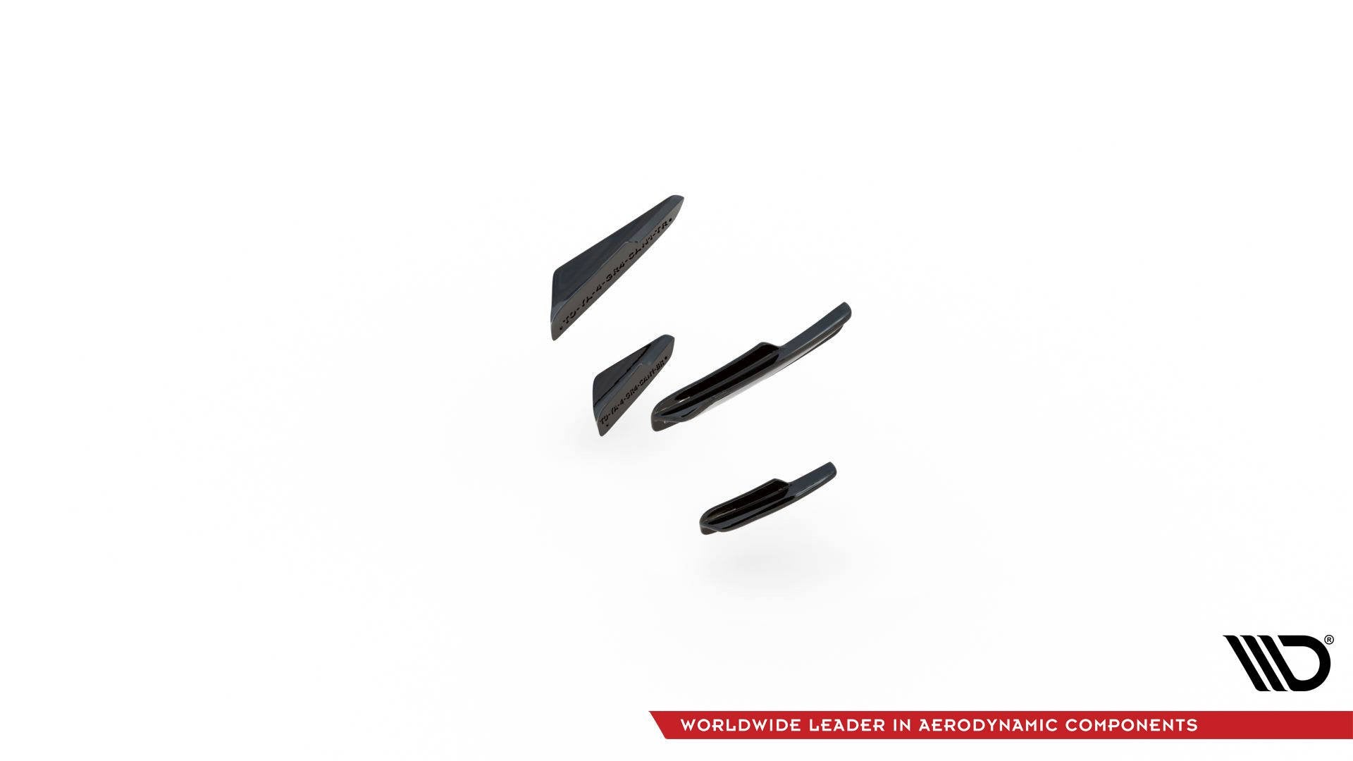 Ornamente canards bara fata Toyota GR Yaris Mk4 2020- v4 - Maxton Design