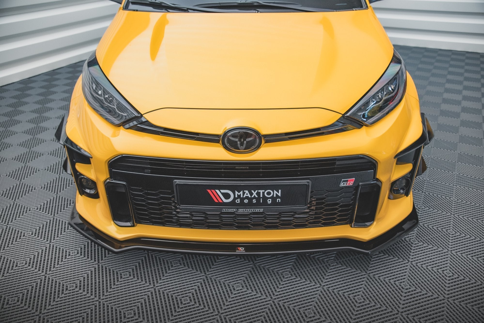Ornamente canards bara fata Toyota GR Yaris Mk4 2020- v4 - Maxton Design
