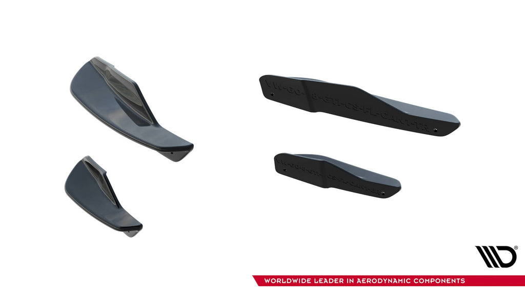 Ornamente canards bara fata Volkswagen Golf GTI Clubsport Mk8 Facelift 2024- v1 - Maxton Design