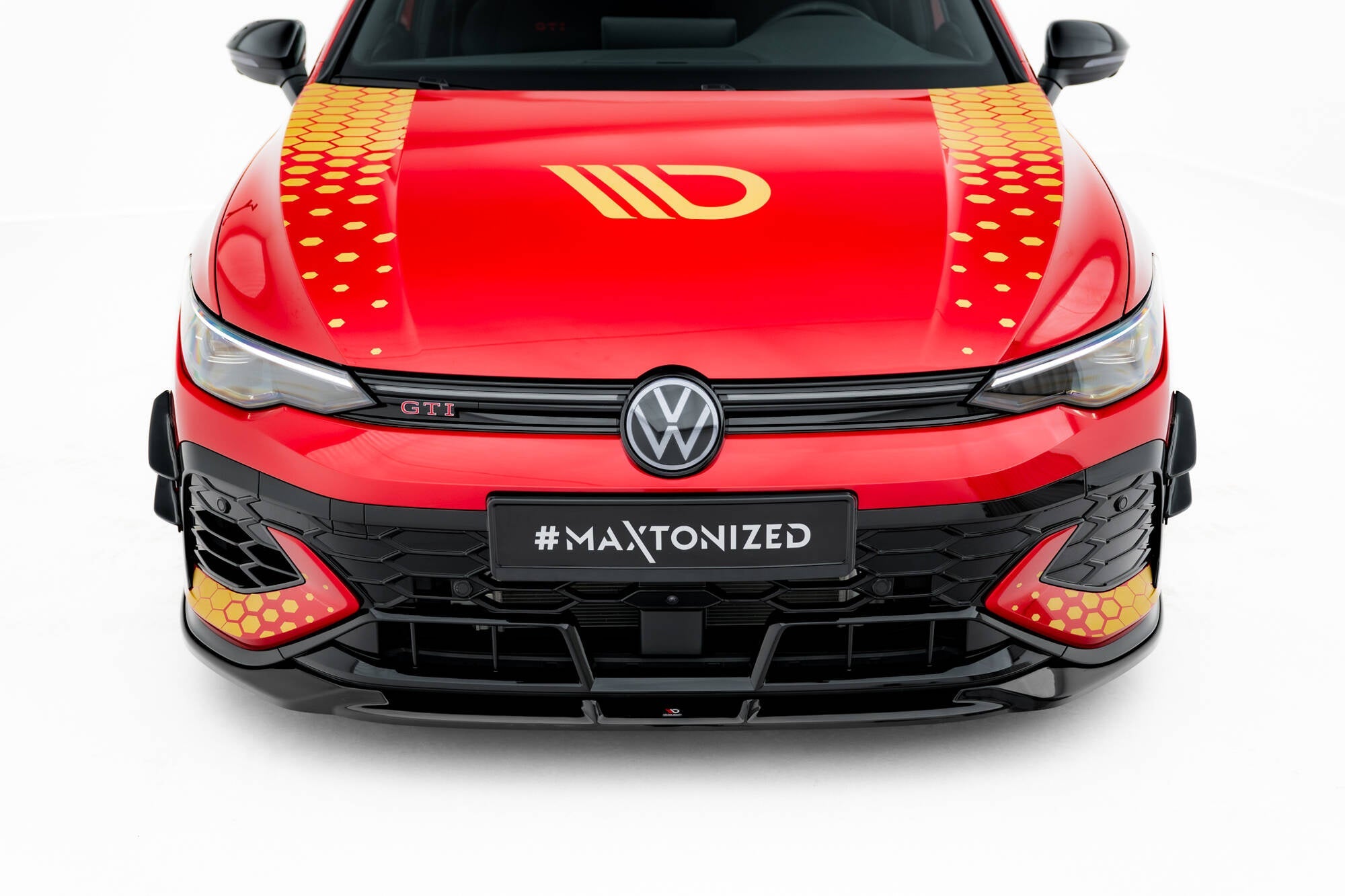 Ornamente canards bara fata Volkswagen Golf GTI Clubsport Mk8 Facelift 2024- v1 - Maxton Design