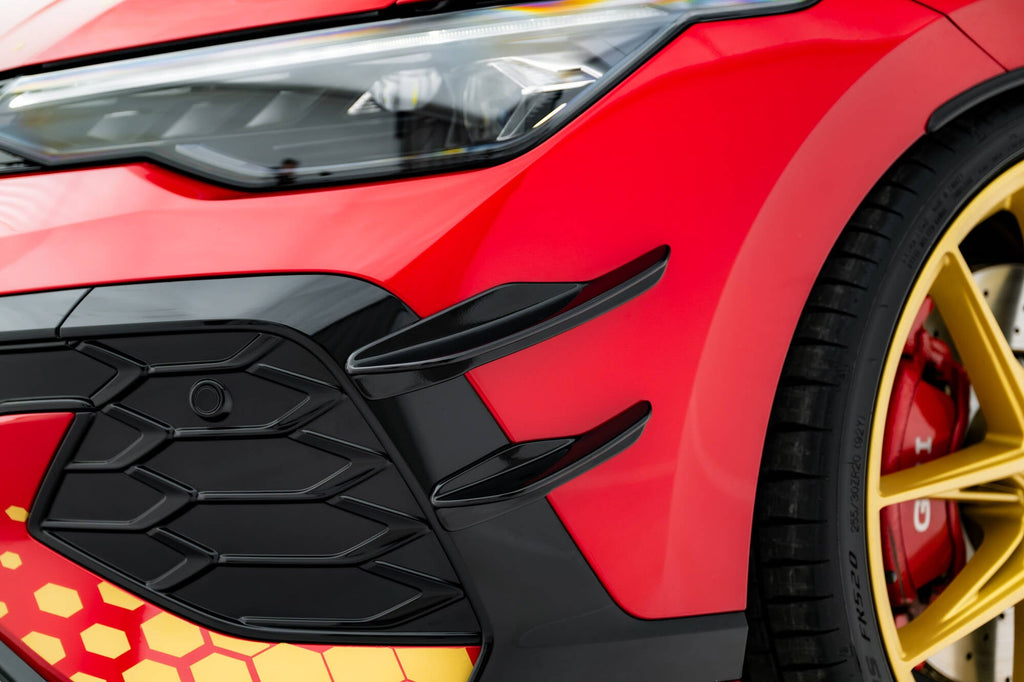 Ornamente canards bara fata Volkswagen Golf GTI Clubsport Mk8 Facelift 2024- v1 - Maxton Design