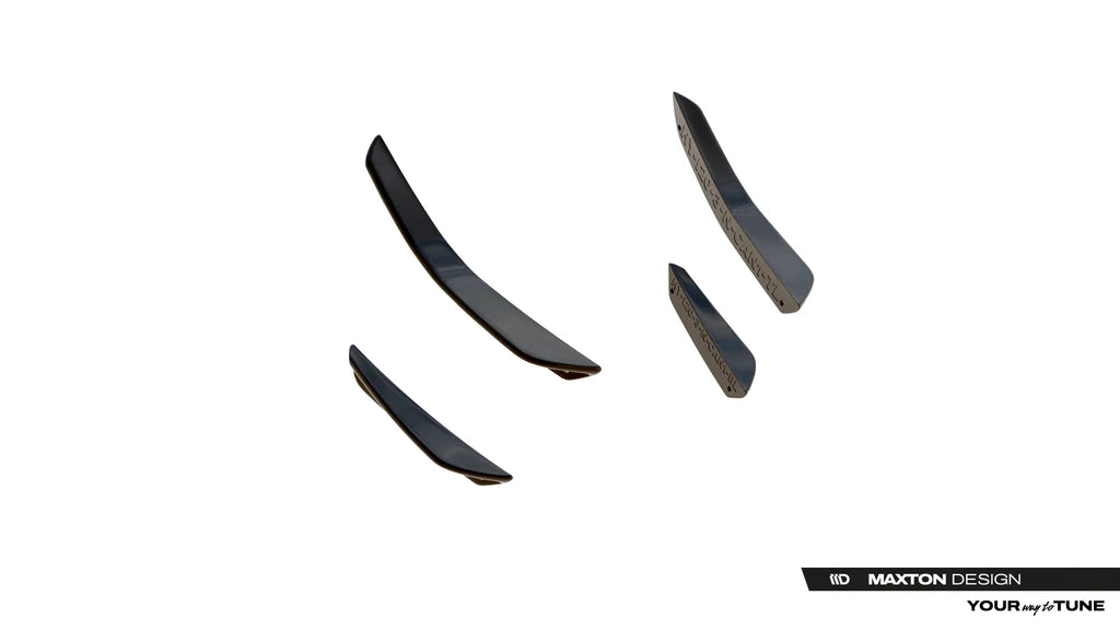 Prelungire splitter bara fata Canards aripioare Volkswagen Jetta GLI Mk7 Facelift 2  - Maxton Design