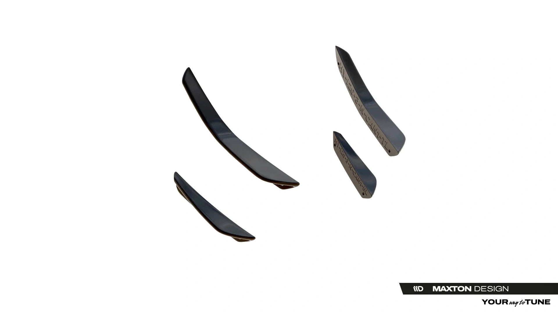 Prelungire splitter bara fata Canards aripioare Volkswagen Jetta GLI Mk7 Facelift 2  - Maxton Design