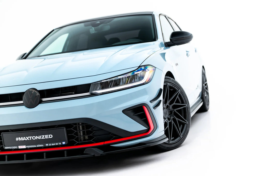 Prelungire splitter bara fata Canards aripioare Volkswagen Jetta GLI Mk7 Facelift 2  - Maxton Design