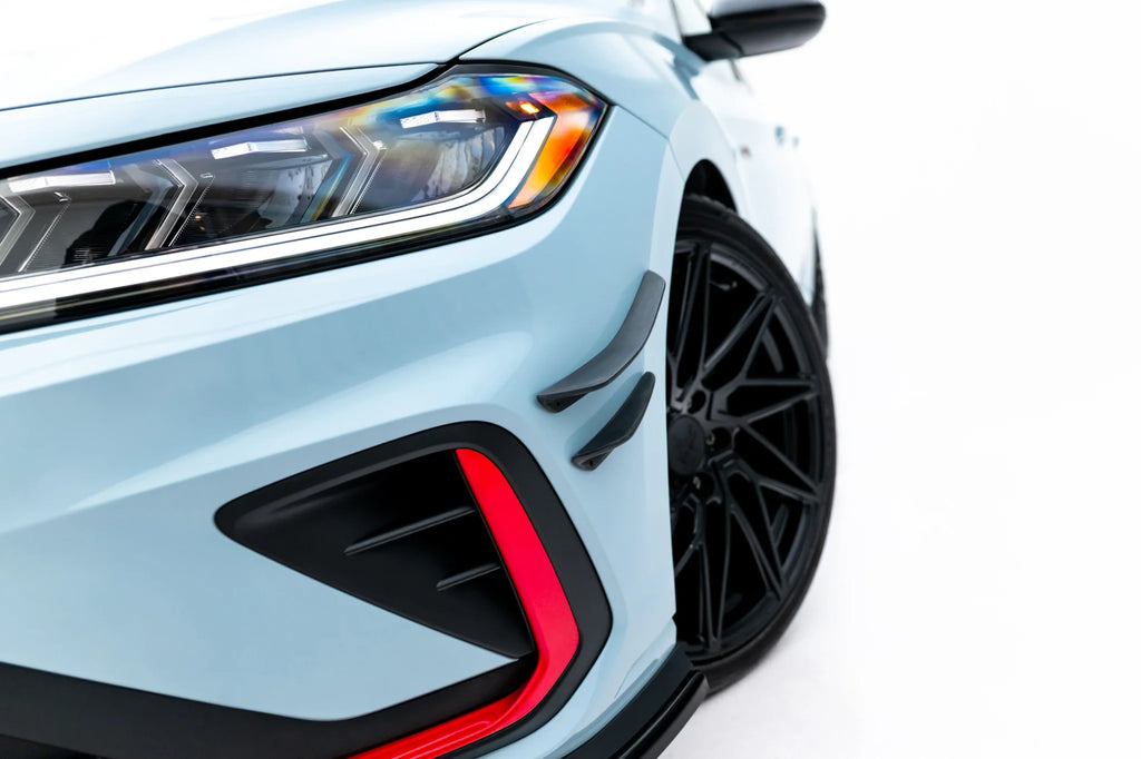 Prelungire splitter bara fata Canards aripioare Volkswagen Jetta GLI Mk7 Facelift 2  - Maxton Design