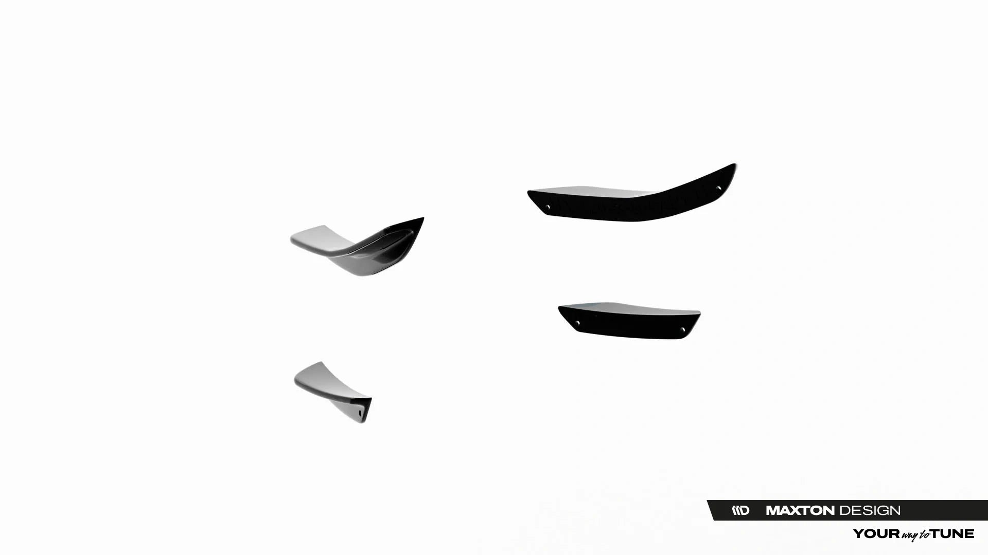 Prelungire splitter bara fata Canards aripioare Volkswagen Jetta GLI Mk7 Facelift 2  - Maxton Design