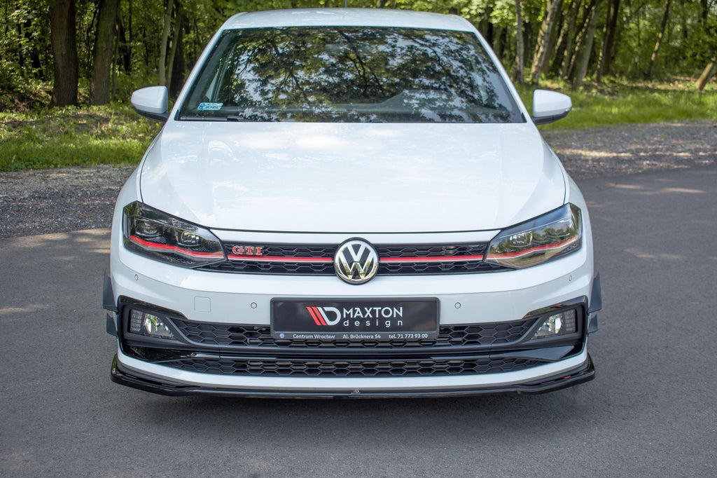 Ornamente canards bara fata Volkswagen Polo Mk6 GTI 2017- v14 - Maxton Design