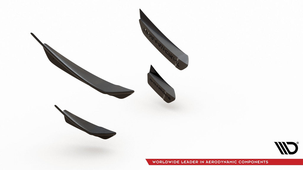 Ornamente canards bara fata Volkswagen Polo Mk6 GTI 2017- v14 - Maxton Design