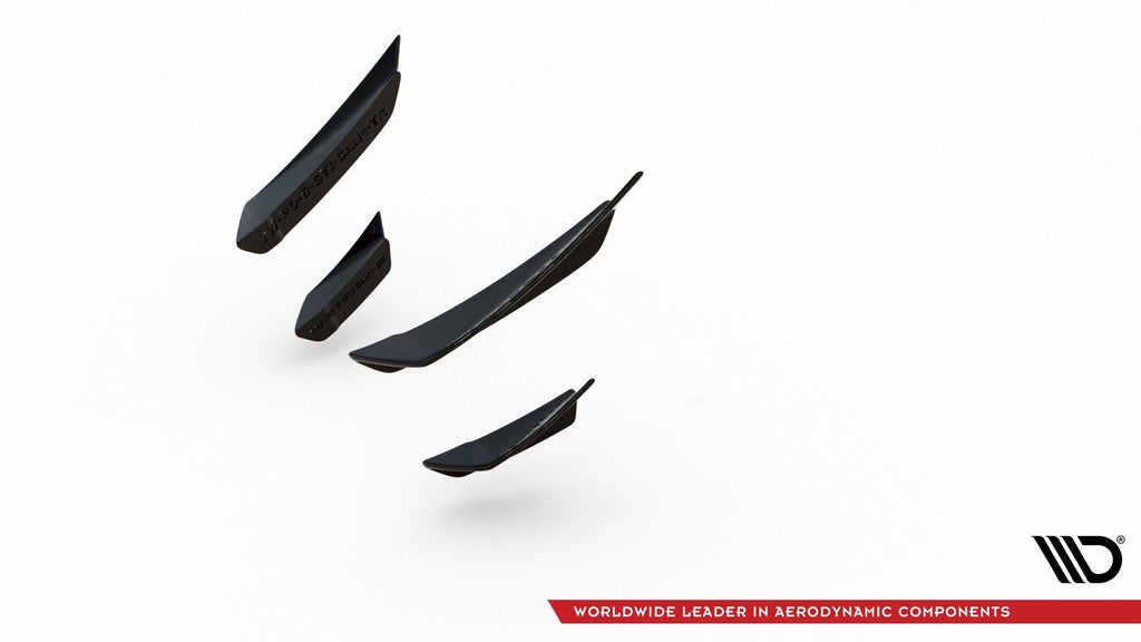 Ornamente canards bara fata Volkswagen Polo Mk6 GTI 2017- v14 - Maxton Design