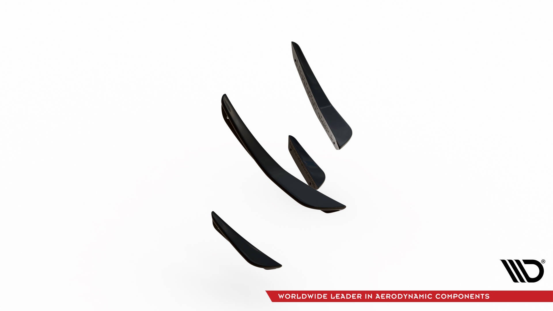 Ornamente canards bara fata Volkswagen Polo GTI Mk6 Facelift 2021- v17 - Maxton Design