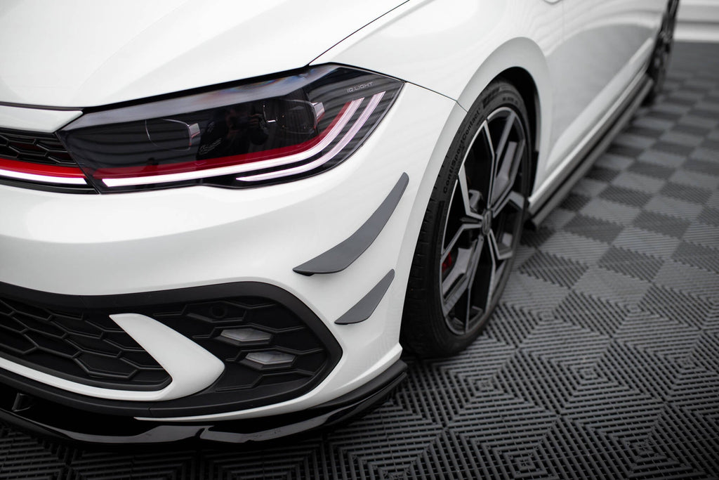Ornamente canards bara fata Volkswagen Polo GTI Mk6 Facelift 2021- v17 - Maxton Design