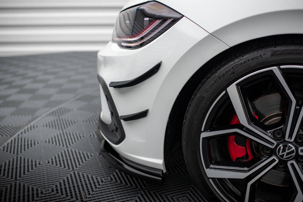 Ornamente canards bara fata Volkswagen Polo GTI Mk6 Facelift 2021- v17 - Maxton Design