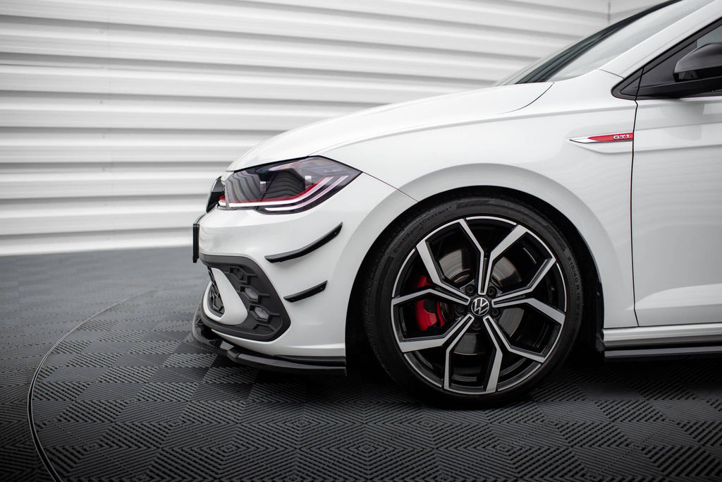 Ornamente canards bara fata Volkswagen Polo GTI Mk6 Facelift 2021- v17 - Maxton Design