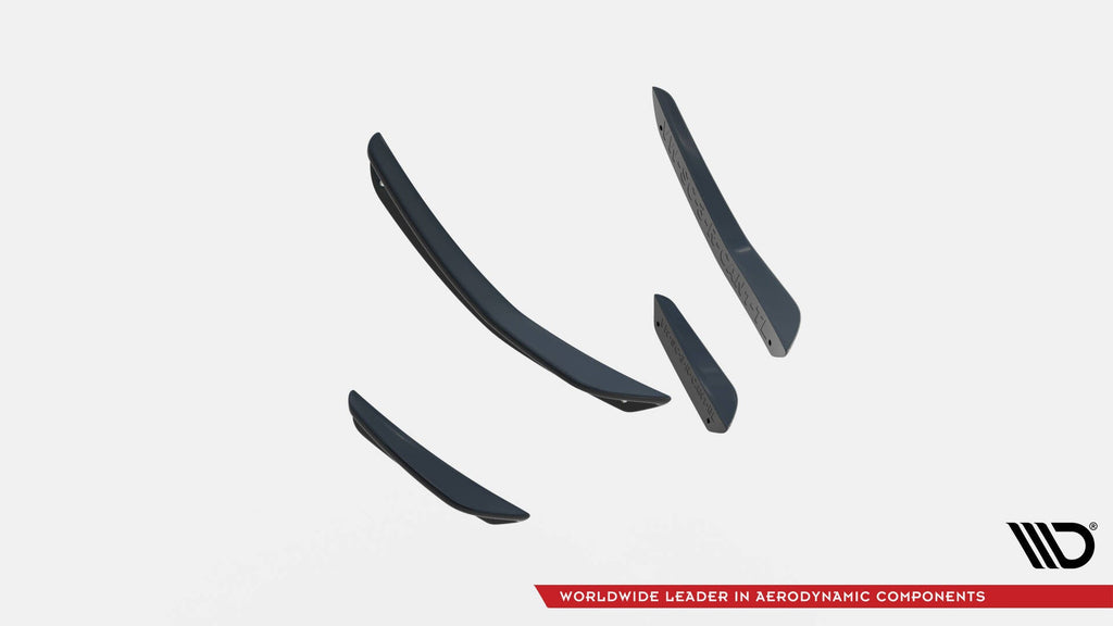 Ornamente canards bara fata Volkswagen Scirocco R Mk3 2008-2014 v1 - Maxton Design