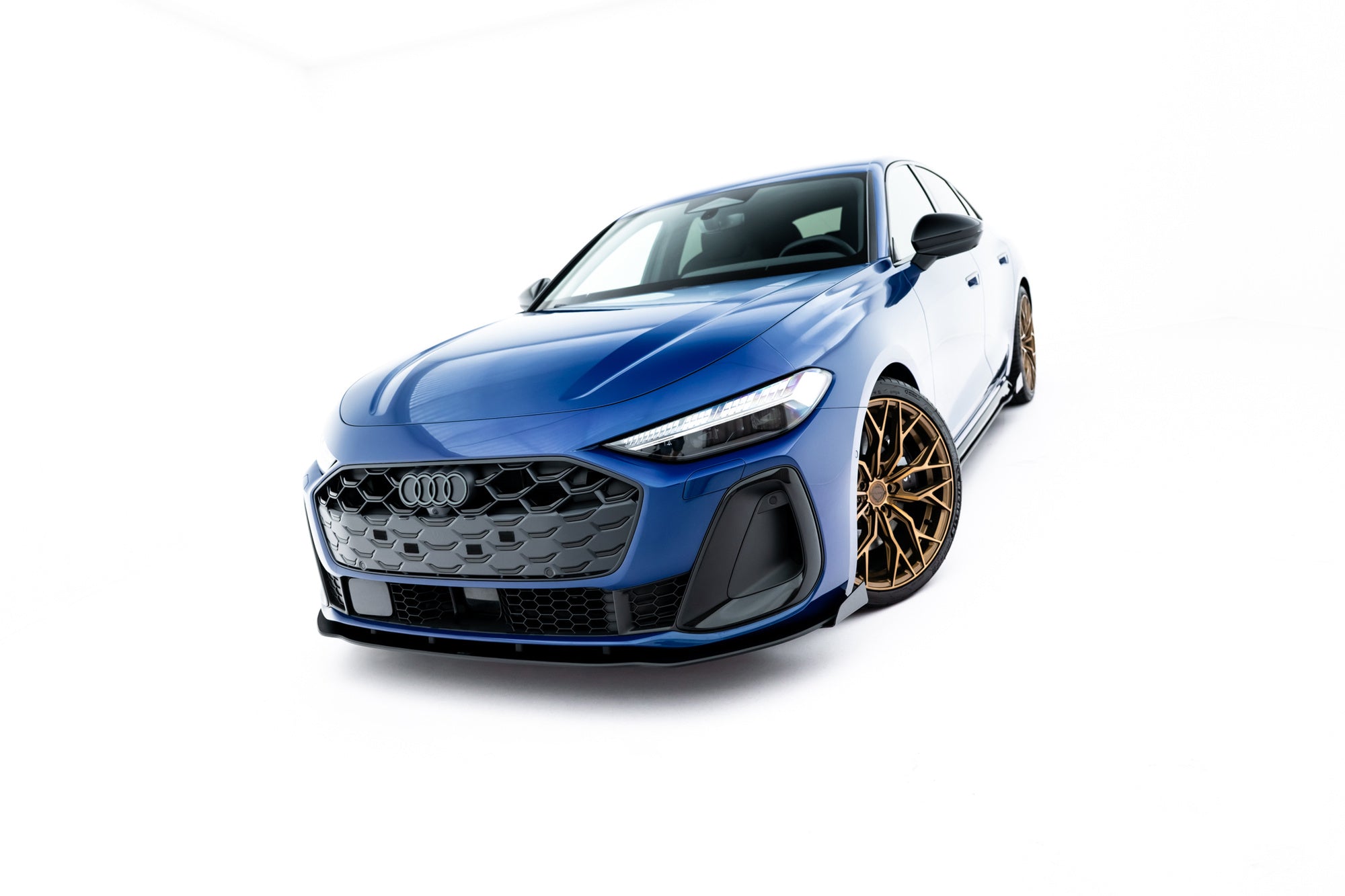 Flapsuri bara fata Audi A5 S-Line / S5 Sedan / Avant B10 2024- v1 - Maxton Design