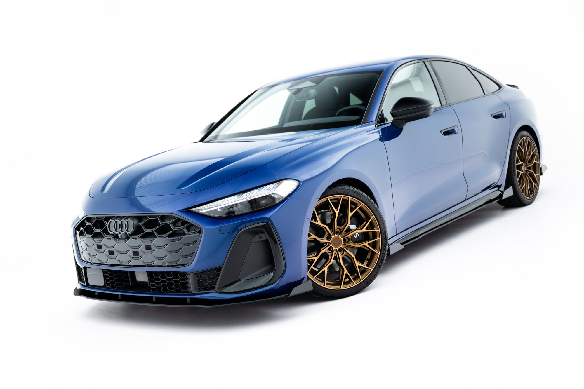 Flapsuri bara fata Audi A5 S-Line / S5 Sedan / Avant B10 2024- v1 - Maxton Design