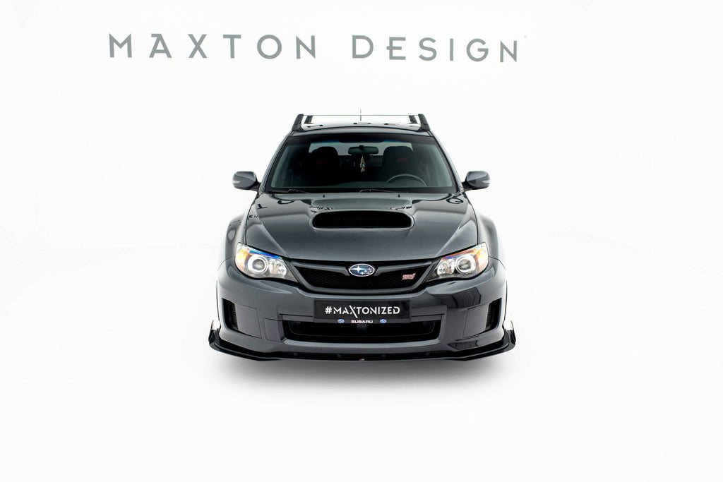Flapsuri bara fata Subaru Impreza WRX STI Mk3 Facelift 2011-2014 v1 - Maxton Design