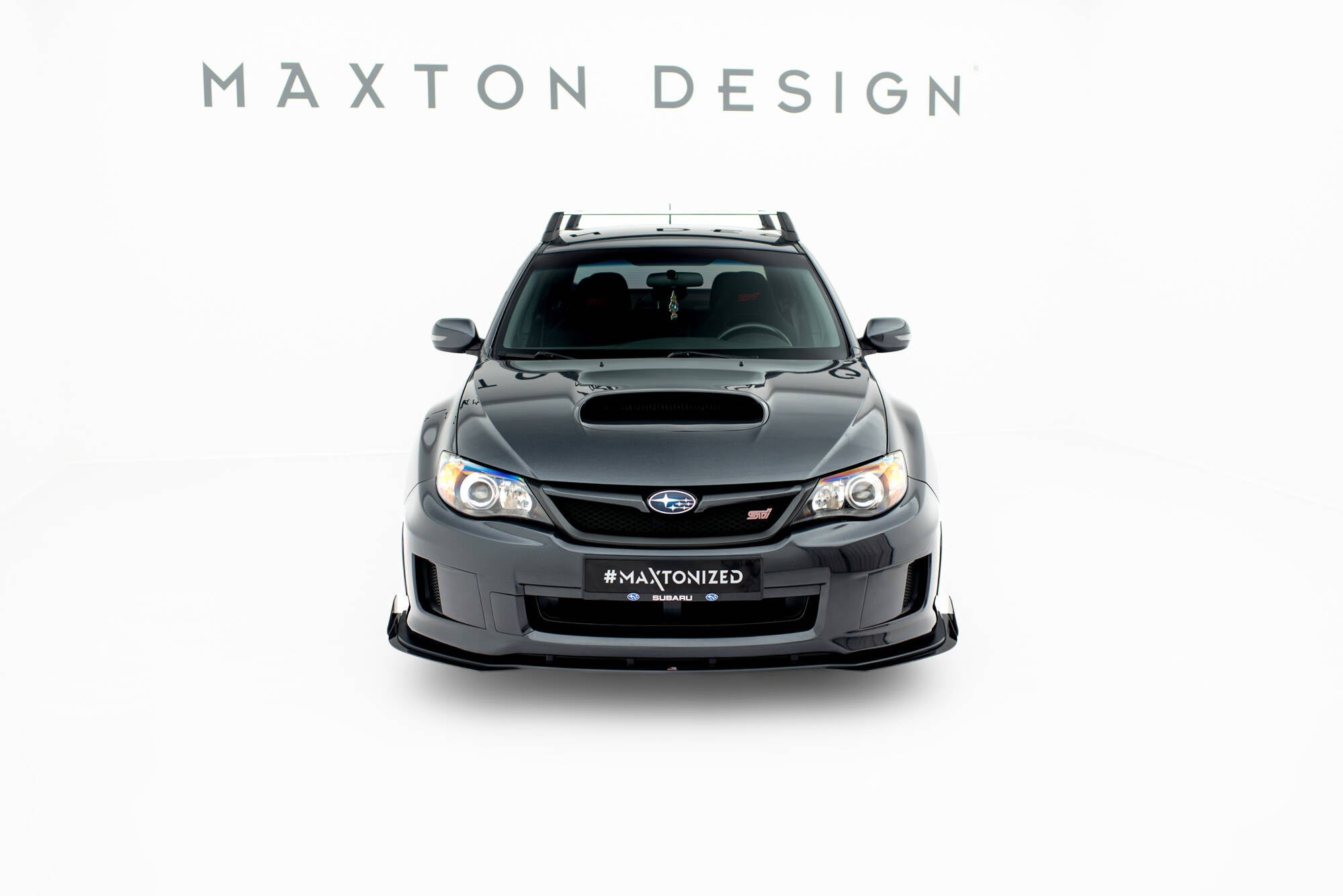 Flapsuri bara fata Subaru Impreza WRX STI Mk3 Facelift 2011-2014 v1 - Maxton Design