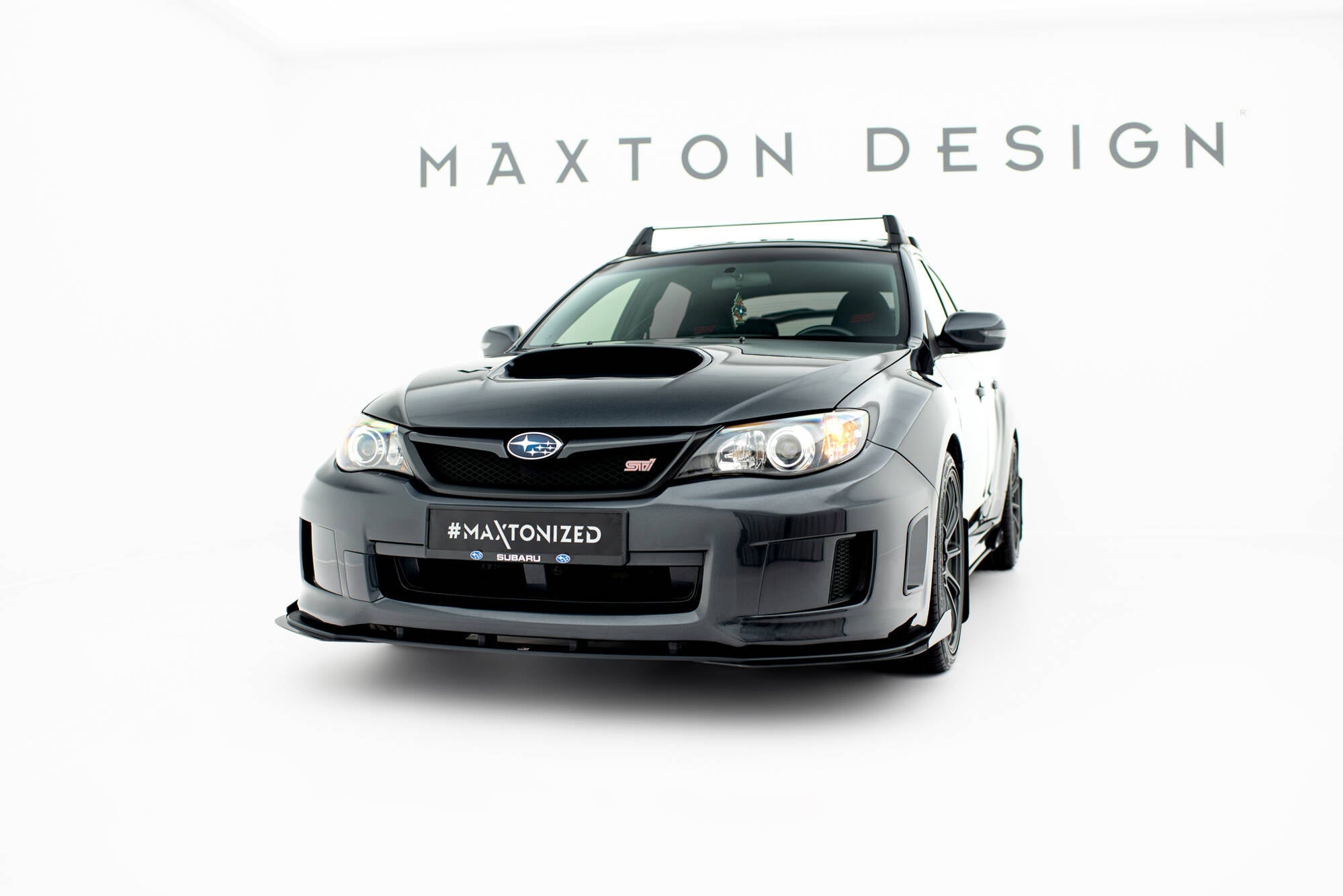Flapsuri bara fata Subaru Impreza WRX STI Mk3 Facelift 2011-2014 v1 - Maxton Design