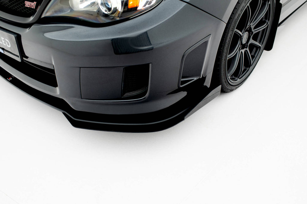 Flapsuri bara fata Subaru Impreza WRX STI Mk3 Facelift 2011-2014 v1 - Maxton Design