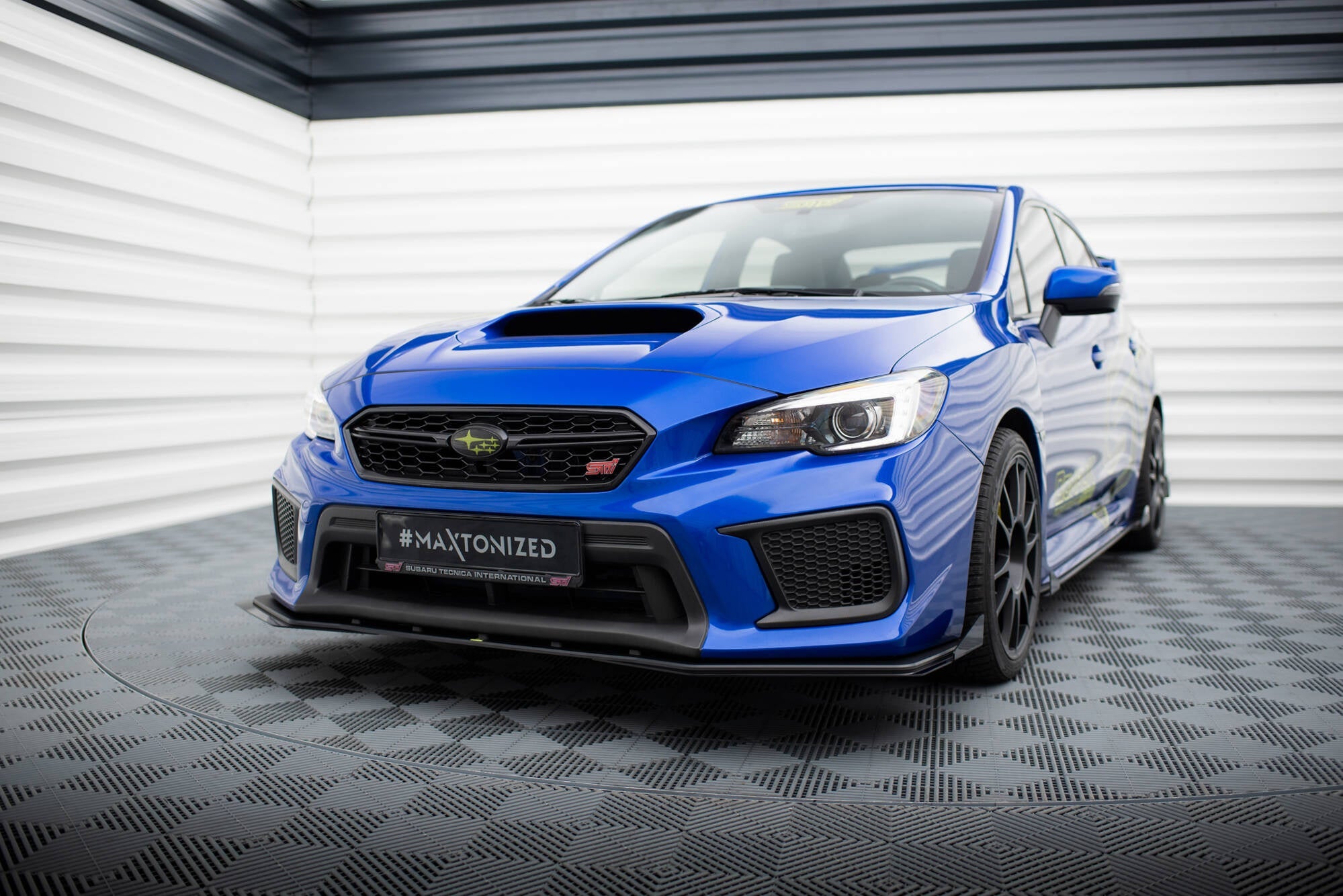 Flapsuri bara fata Subaru WRX STI Mk1 Facelift 2017-2021 v5 - Maxton Design