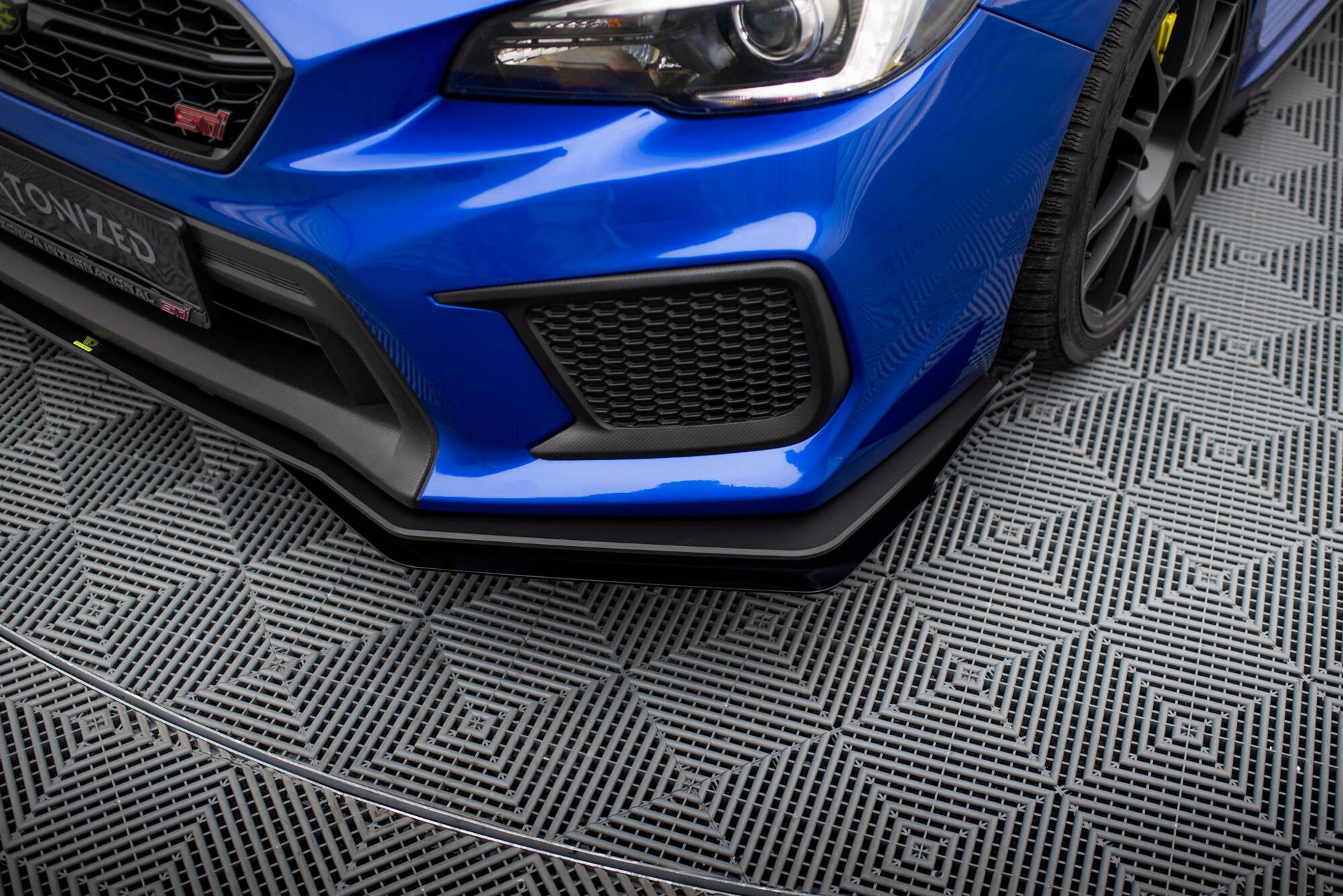 Flapsuri bara fata Subaru WRX STI Mk1 Facelift 2017-2021 v5 - Maxton Design