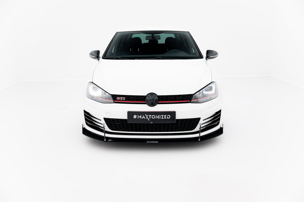 Prelungire splitter bara fata Volkswagen Golf 7 GTI 2012-2017 v6 - Maxton Design