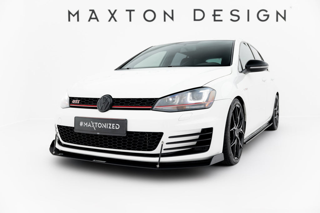 Prelungire splitter bara fata Volkswagen Golf 7 GTI 2012-2017 v6 - Maxton Design