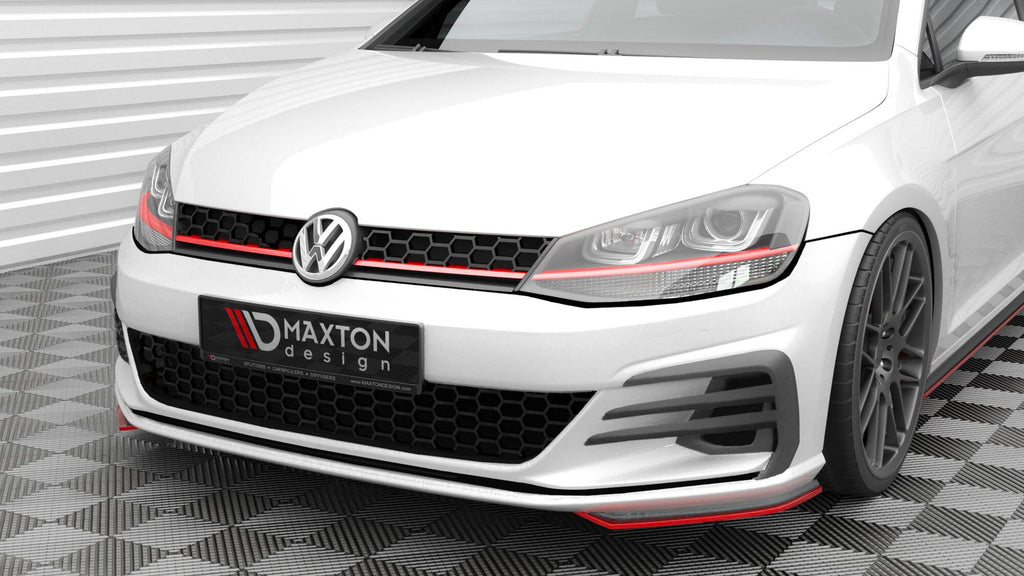 Prelungire splitter bara fata Volkswagen Golf GTI Mk7 Facelift 2016-2020 v33 - Maxton Design