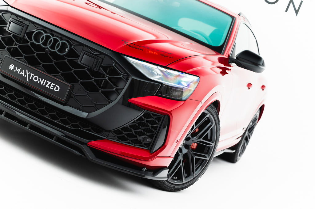 Prelungire splitter bara fata Audi RSQ8 Mk1 Facelift 2023- v6 - Maxton Design