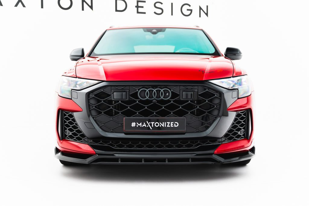 Prelungire splitter bara fata Audi RSQ8 Mk1 Facelift 2023- v6 - Maxton Design