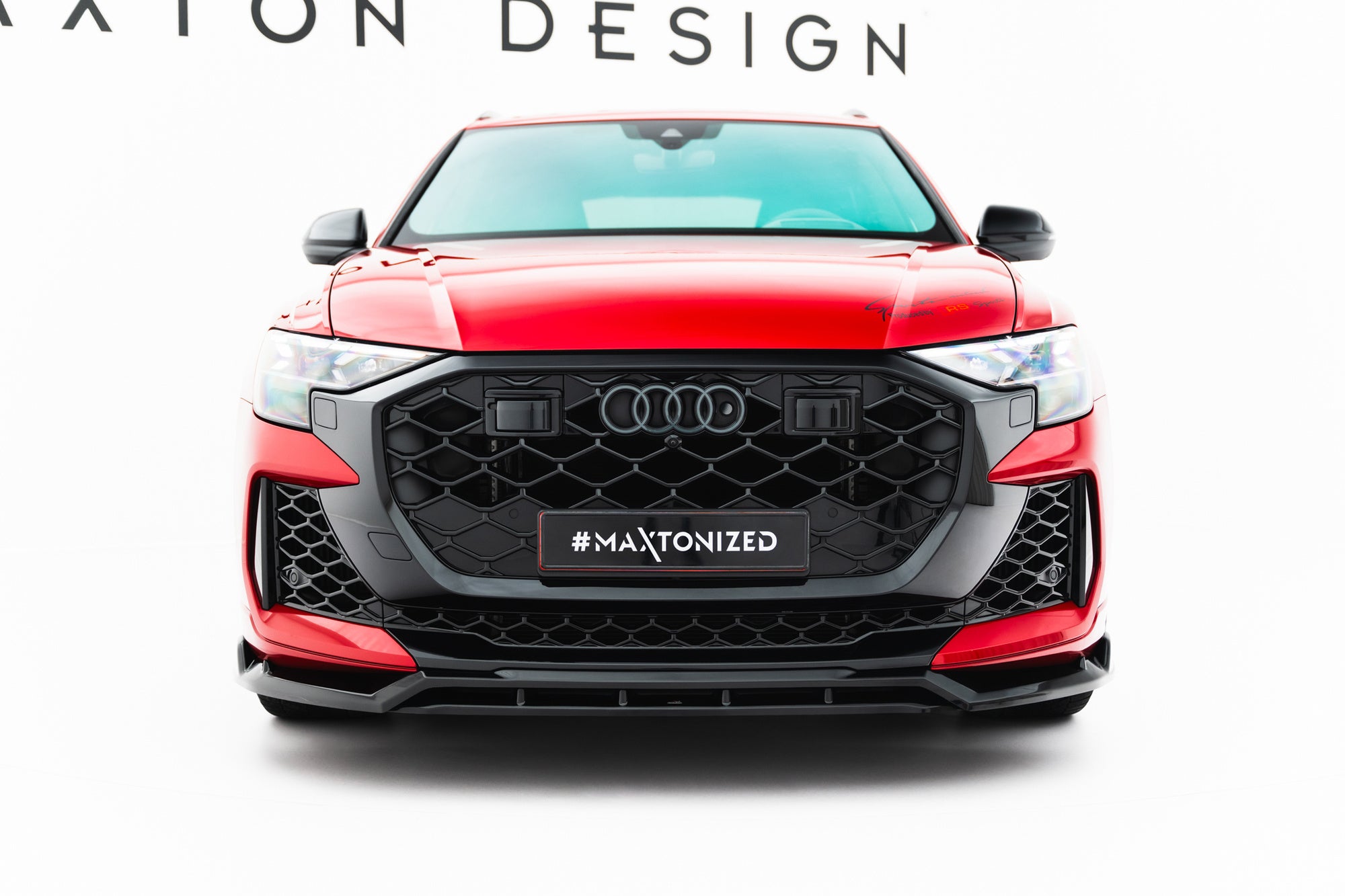 Prelungire splitter bara fata Audi RSQ8 Mk1 Facelift 2023- v6 - Maxton Design