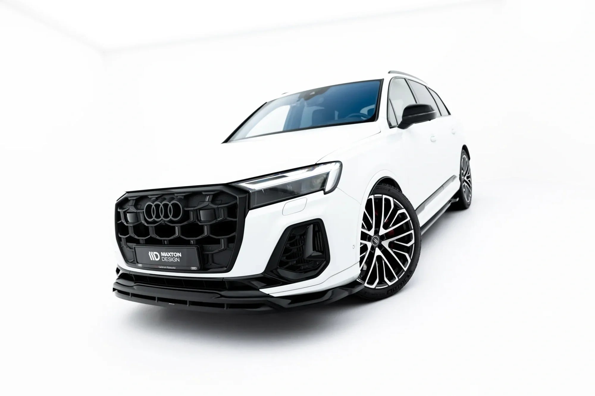 Prelungire splitter bara fata Audi Q7 S-Line Mk2 Facelift 2 2023- v5 - Maxton Design