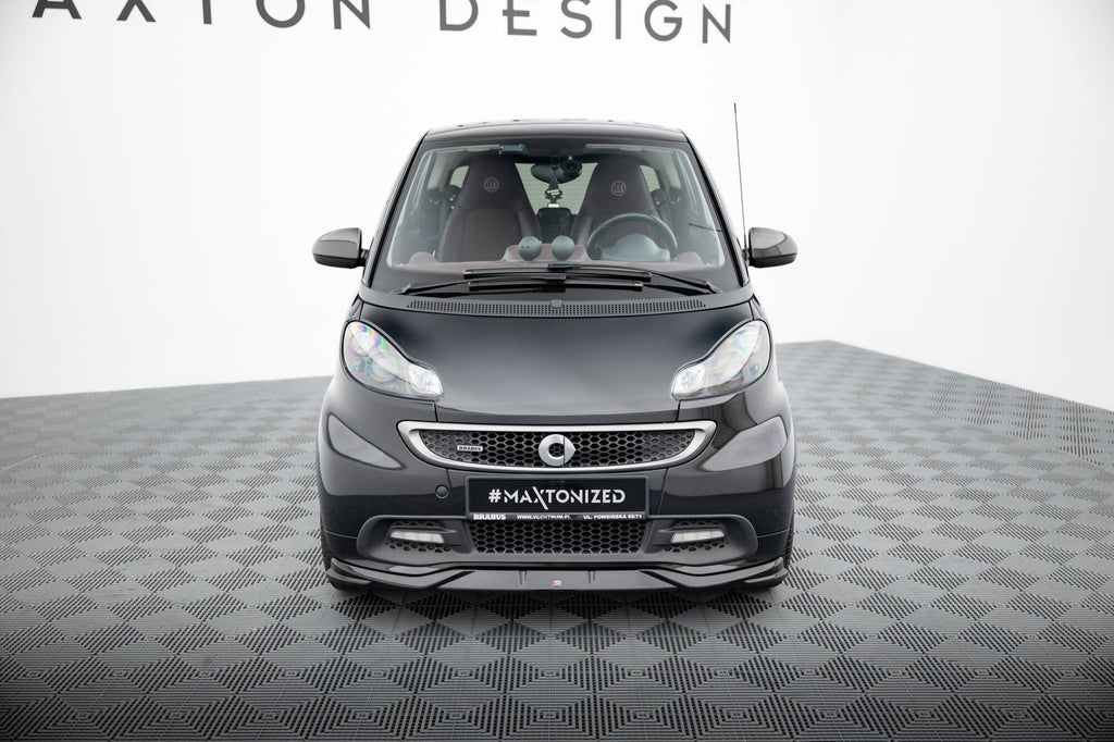 Prelungire splitter bara fata Brabus Smart Fortwo C451 Facelift 2012-2014 v1 - Maxton Design