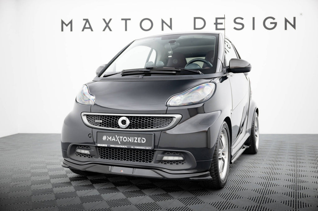 Prelungire splitter bara fata Brabus Smart Fortwo C451 Facelift 2012-2014 v1 - Maxton Design