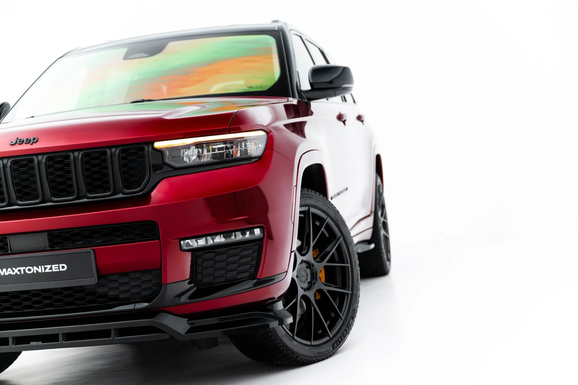 Prelungire splitter bara fata Jeep Grand Cherokee L Mk5 - Maxton Design