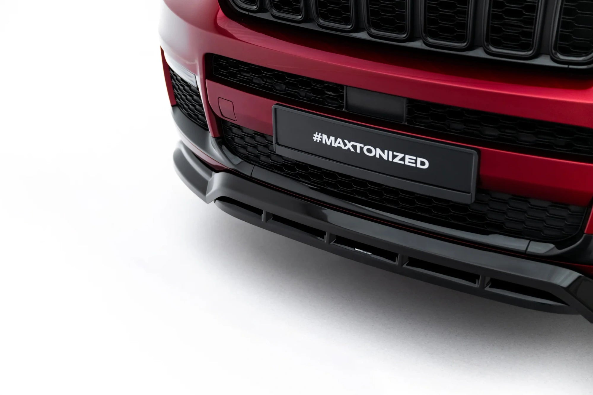 Prelungire splitter bara fata Jeep Grand Cherokee L Mk5 - Maxton Design