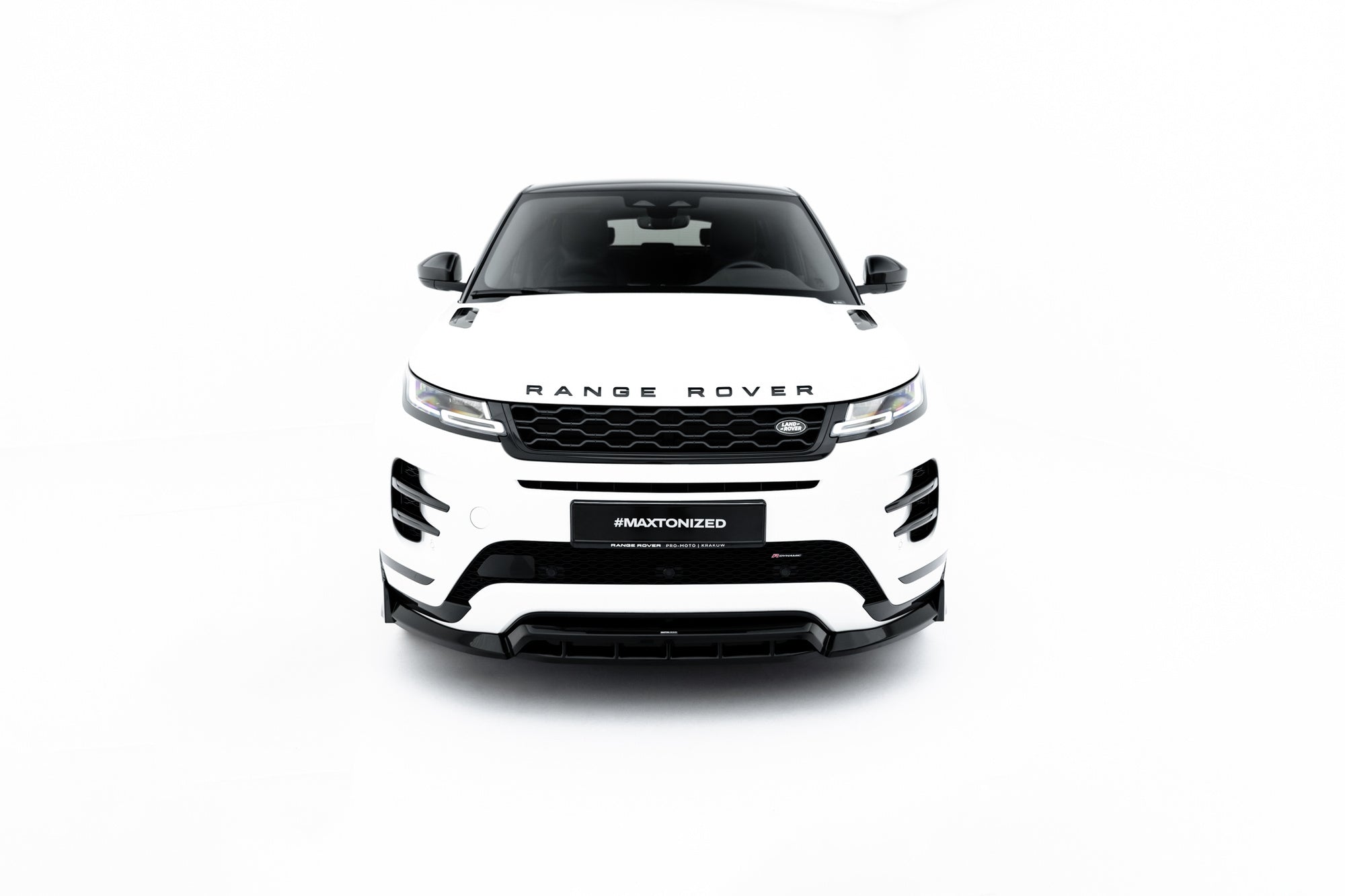 Prelungire splitter bara fata Land Rover Range Rover Evoque Dynamic Mk2 - Maxton Design