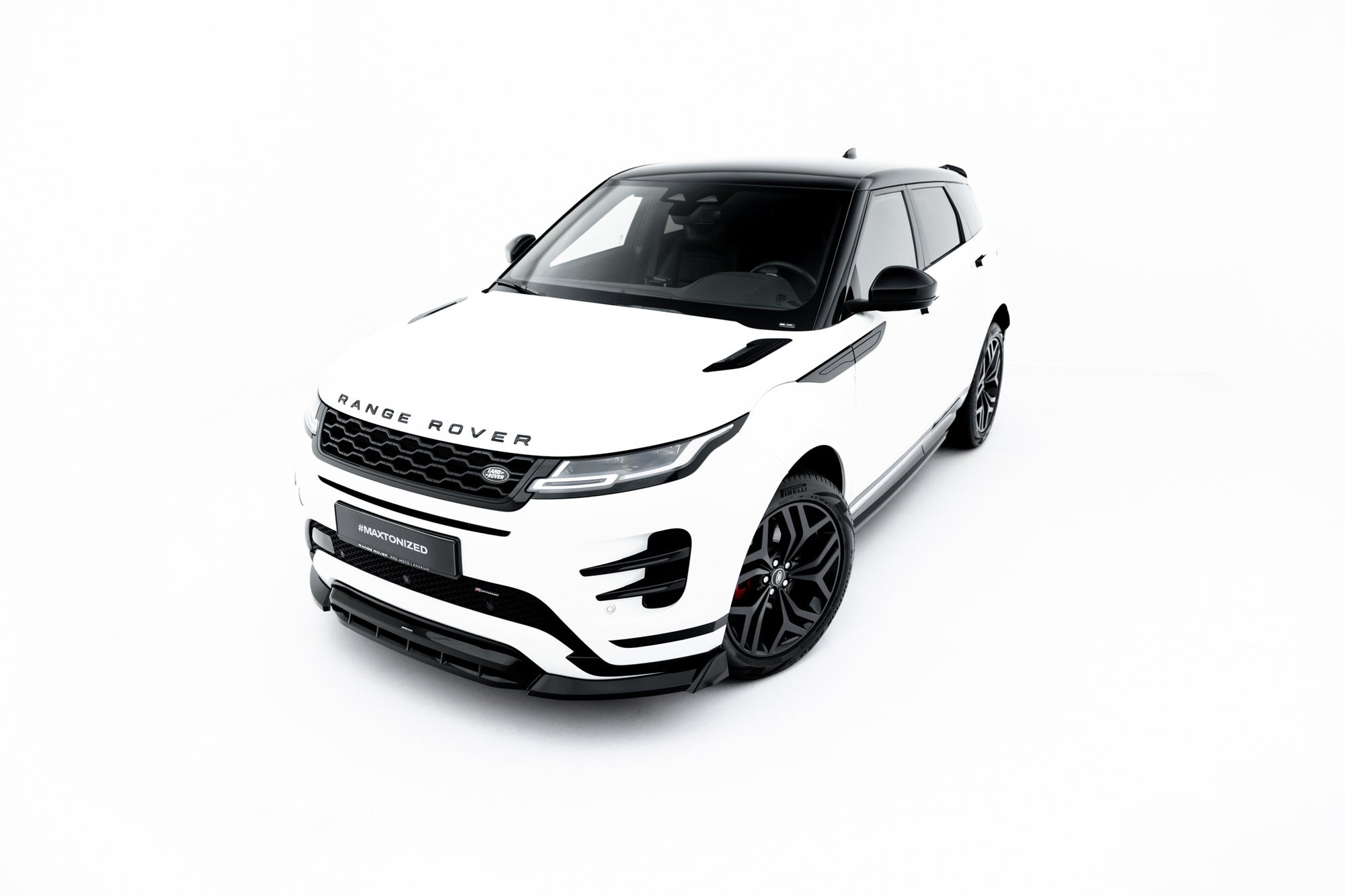 Prelungire splitter bara fata Land Rover Range Rover Evoque Dynamic Mk2 - Maxton Design