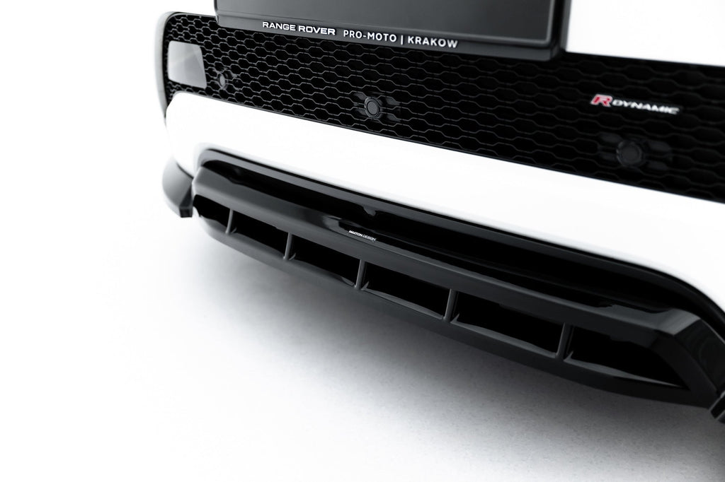 Prelungire splitter bara fata Land Rover Range Rover Evoque Dynamic Mk2 - Maxton Design