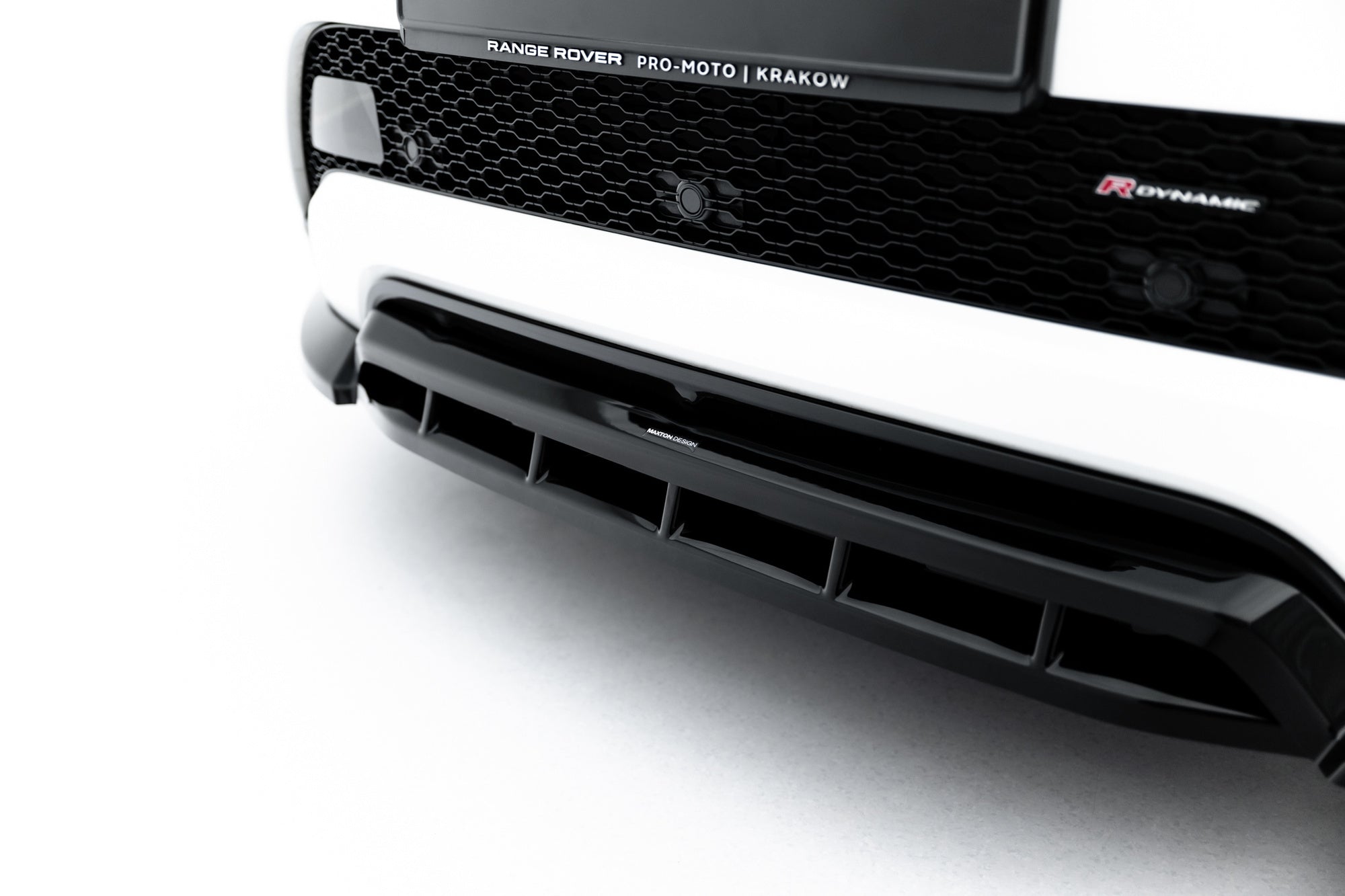 Prelungire splitter bara fata Land Rover Range Rover Evoque Dynamic Mk2 - Maxton Design