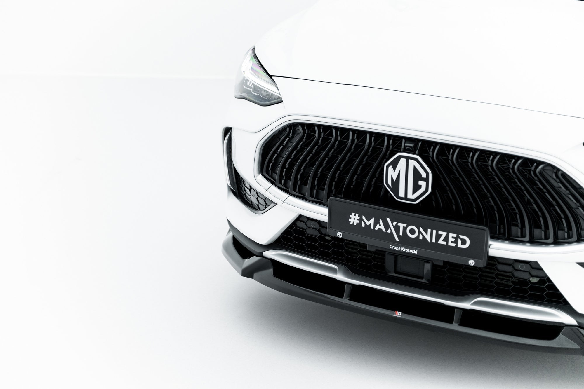 Prelungire splitter bara fata MG HS Mk1 Facelift 2020-2025 v1 - Maxton Design