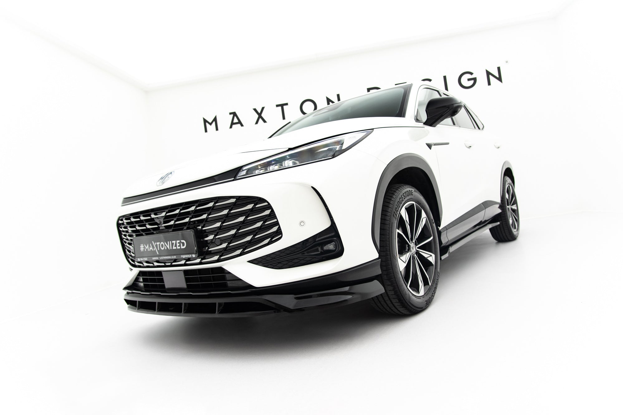 Prelungire splitter bara fata MG HS Mk2 2024- v1 - Maxton Design