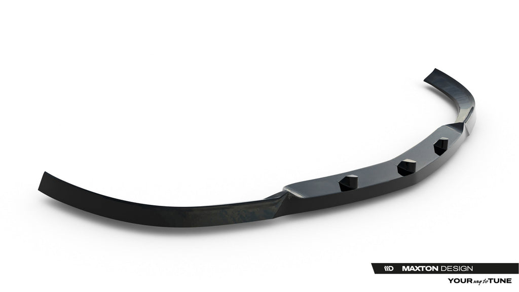Prelungire splitter bara fata Mercedes C Class W204 2007-2009 v5 - Maxton Design